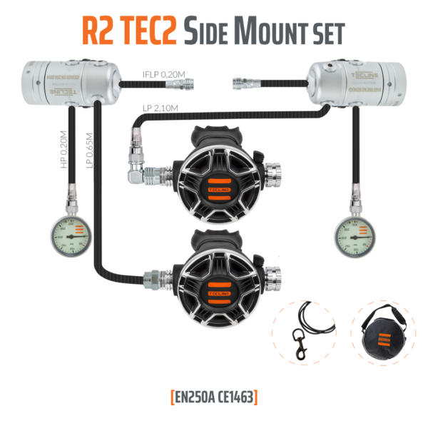 TECLINE R2 TEC2 - Sidemount set