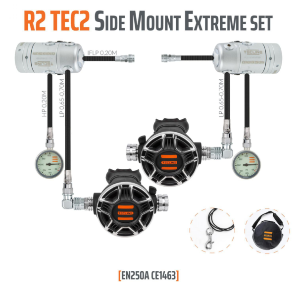 TECLINE R2 TEC2 - Sidemount EXTREME set